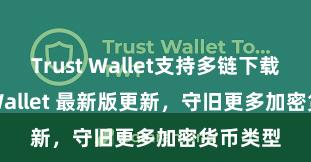 Trust Wallet支持多链下载 Trust Wallet 最新版更新，守旧更多加密货币类型